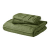 Comfort Spaces Soft Washed Pleated Duvet Cover Set