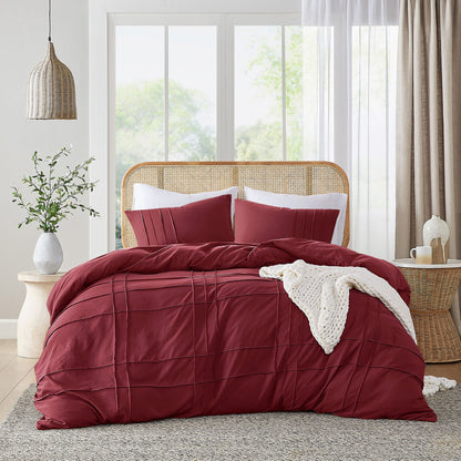 Regency Heights Porter Soft Washed Pleated Comforter Set