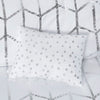 Intelligent Design Metallic Printed Comforter Set