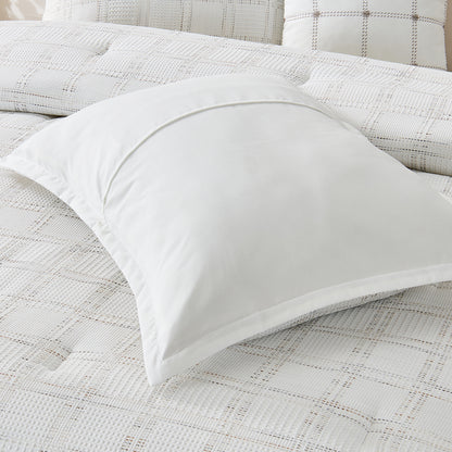 Regency Heights Tessa Waffle Weave Textured Duvet Cover Set