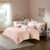 Intelligent Design Metallic Printed Comforter Set