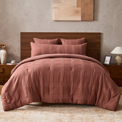 Regency Heights Pucker 4pcs Comforter set