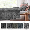 Intelligent Design Velvet Comforter Set with Throw Pillow