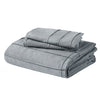 Comfort Spaces Soft Washed Pleated Duvet Cover Set