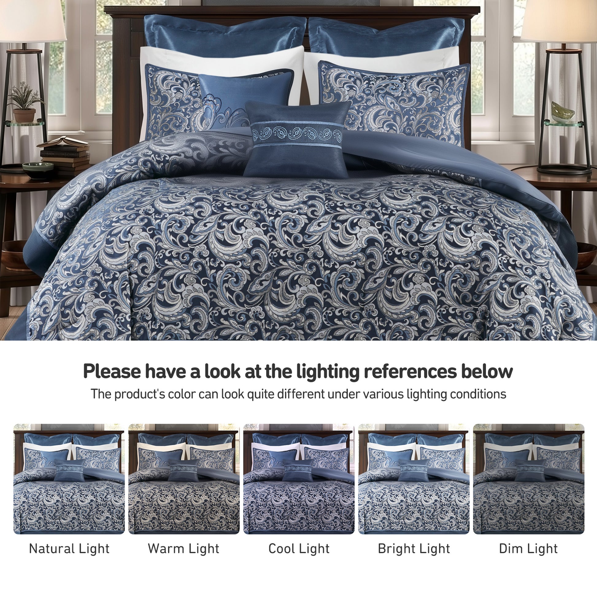 Regency Heights Brystol 8pcs Comforter Set