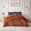 Intelligent Design Velvet Comforter Set with Throw Pillow