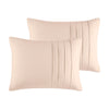 Comfort Spaces Soft Washed Pleated Duvet Cover Set