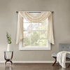 Madison Park Solid Crushed Scarf Sheer