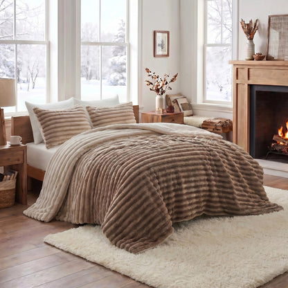 Regency Heights Cord Plush Comforter Set