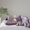 Comfort Spaces Soft Washed Pleated Duvet Cover Set