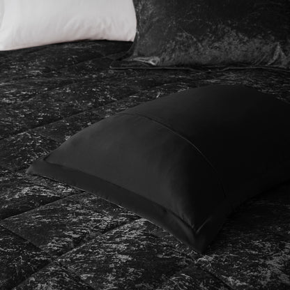 Flora 100% Polyester Velvet Comforter Set
