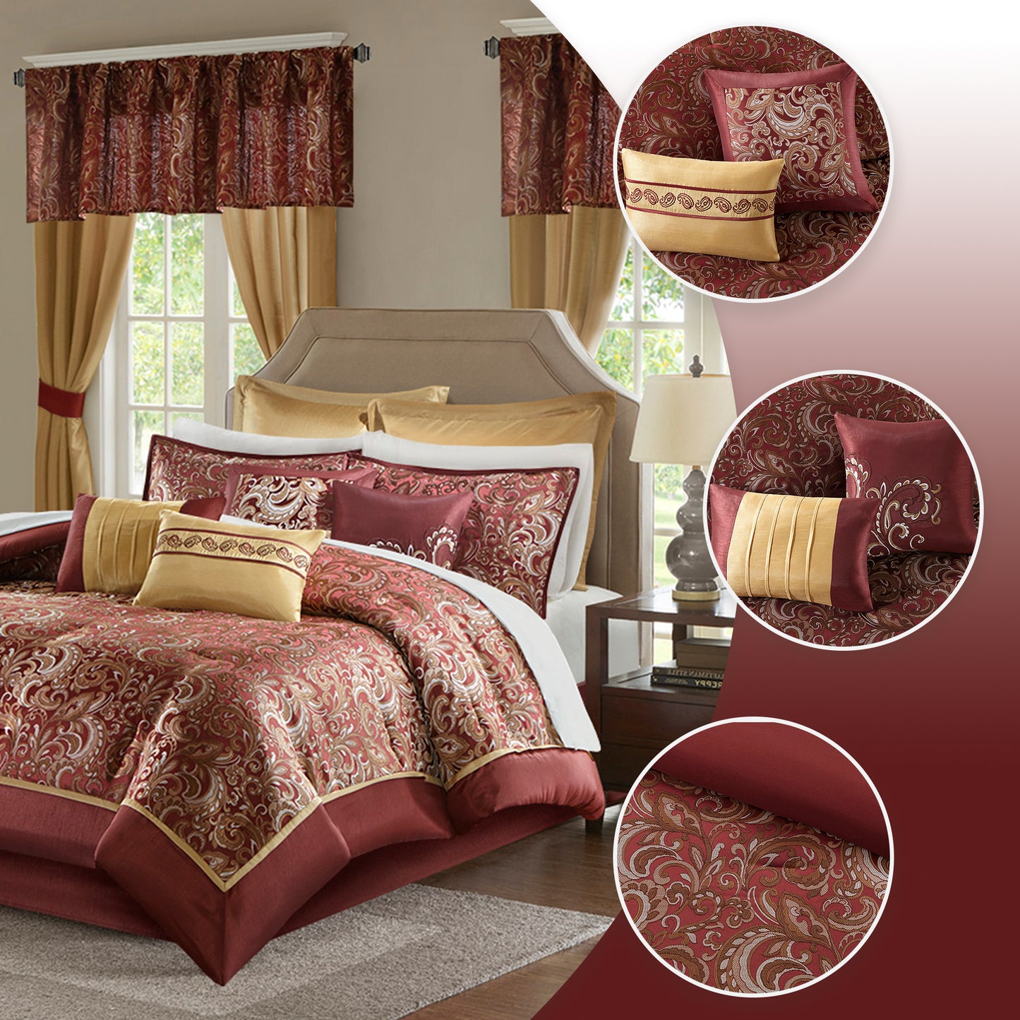 Bryson 8pcs Comforter Set