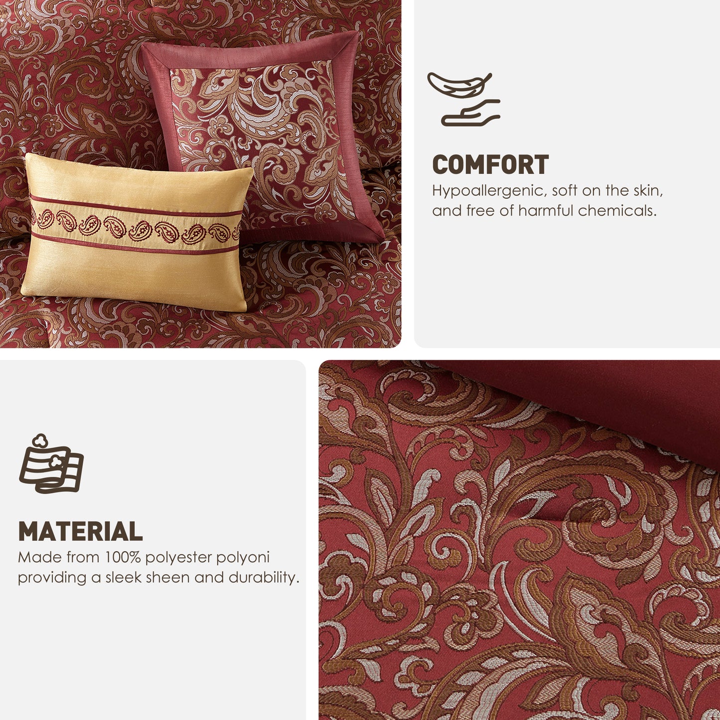 Bryson 8pcs Comforter Set