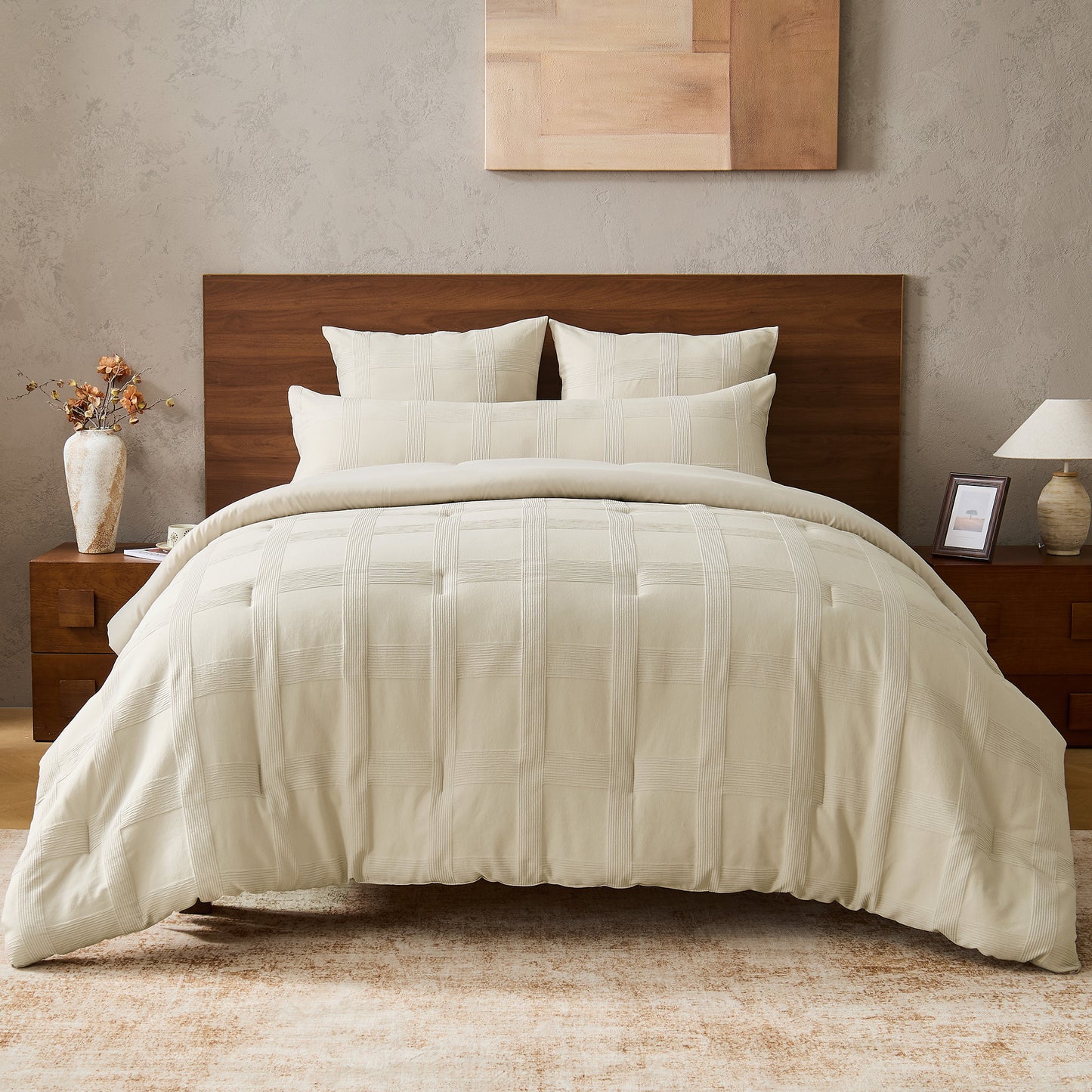 Pucker 4pcs Comforter set